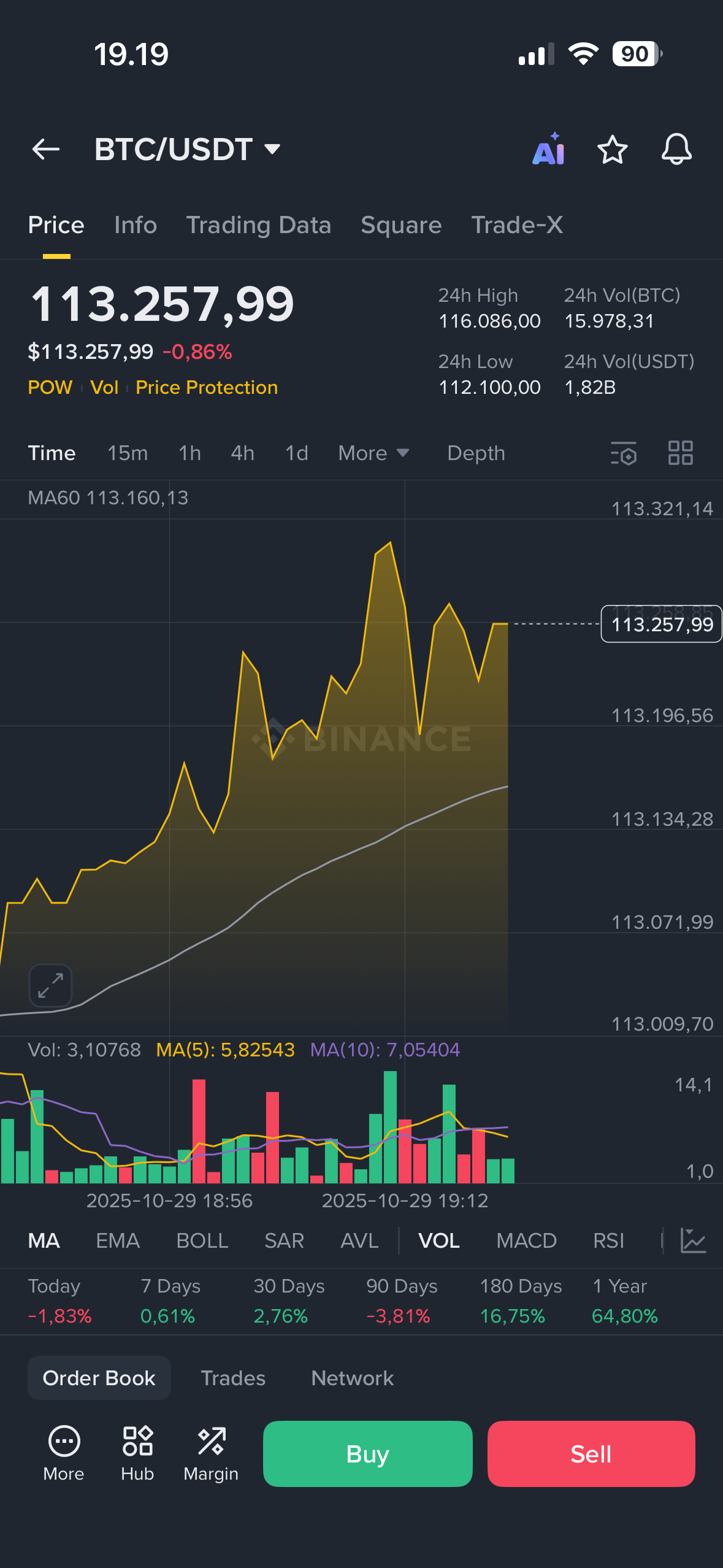 Beli bitcoin di binance