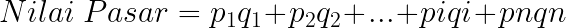 Penghitungan Indeks IHSG