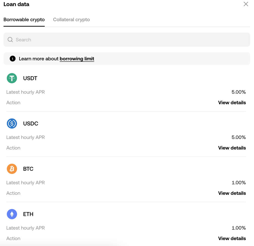 Pinjaman Kripto di Binance vs OKX