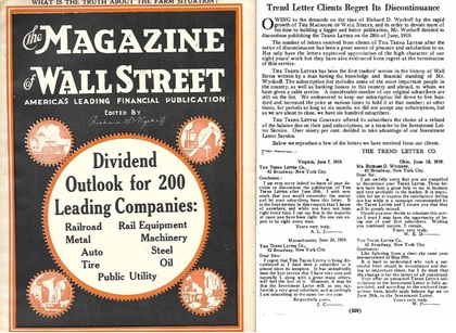 The magazine of wall street