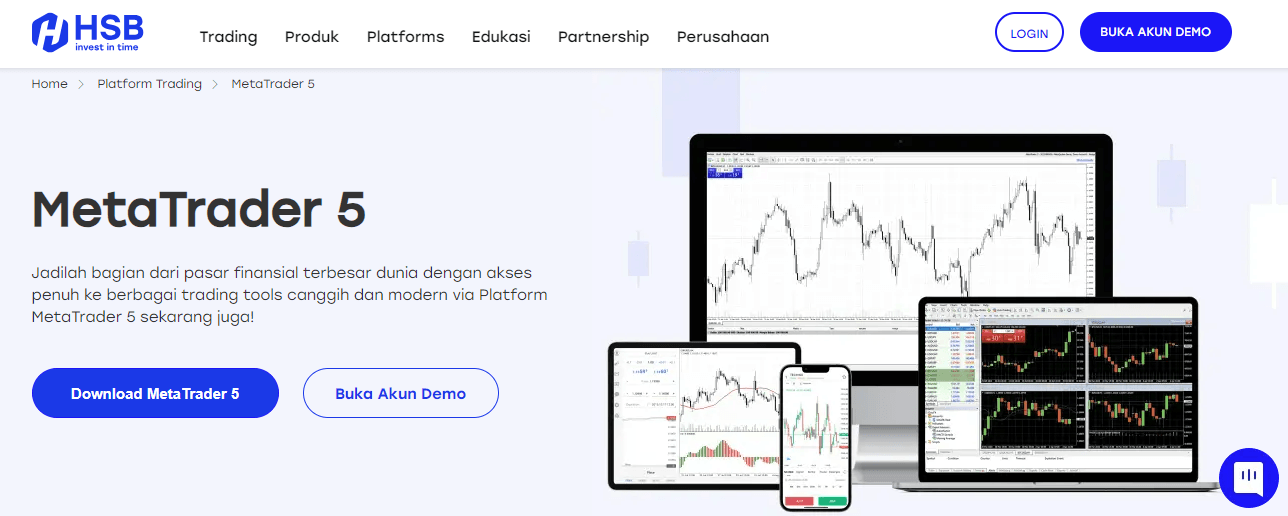 Cara mengunduh MetaTrader 5