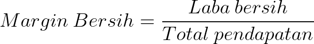 Rumus Net Profit Margin (Margin Bersih)