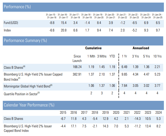 Goldman Sachs Global High Yield Portfolio