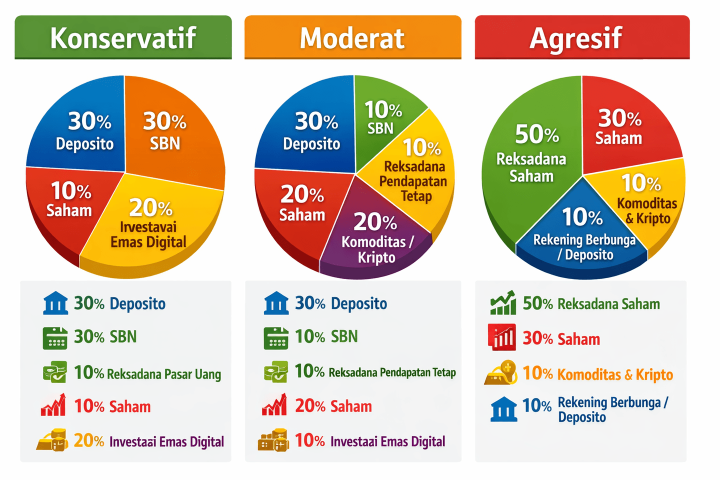 strategi cara memutar modal 20 juta lewat investasi