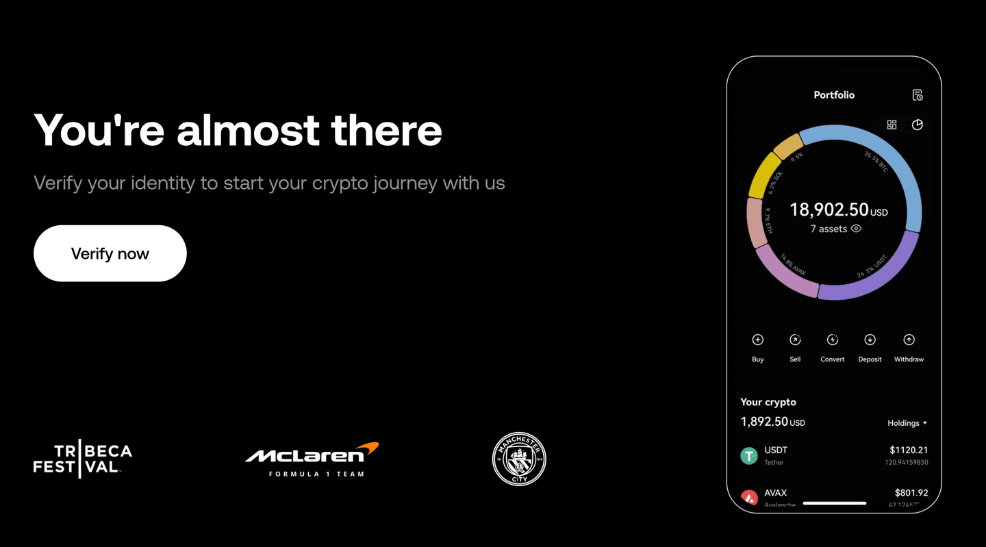 Halaman utama website OKX