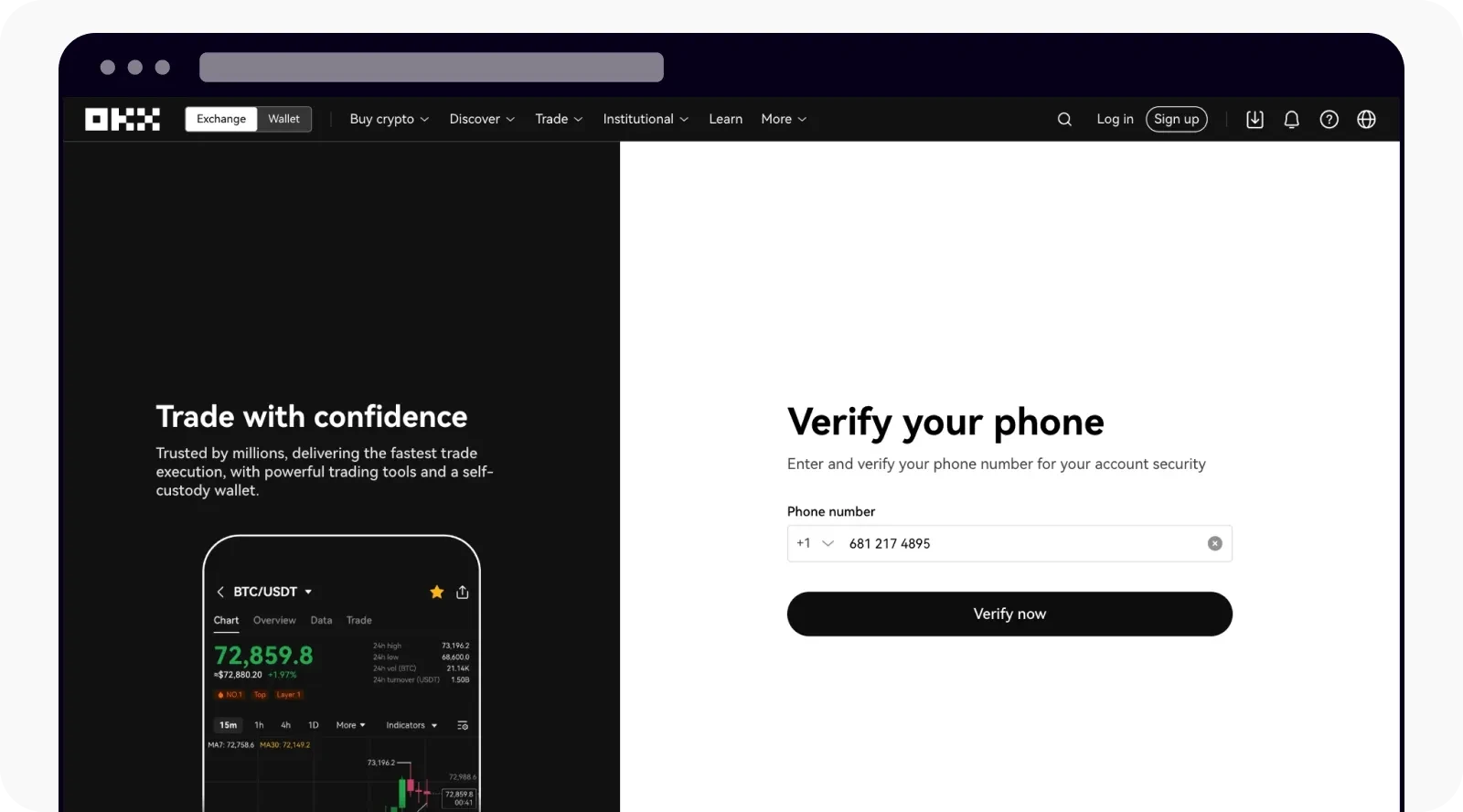 Verifikasi nomor telepon