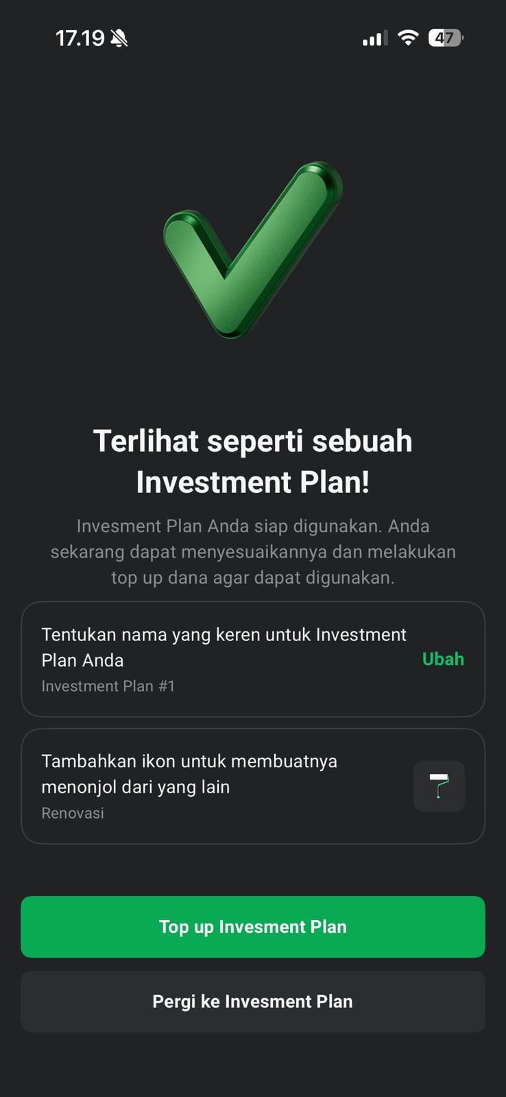 investment plans