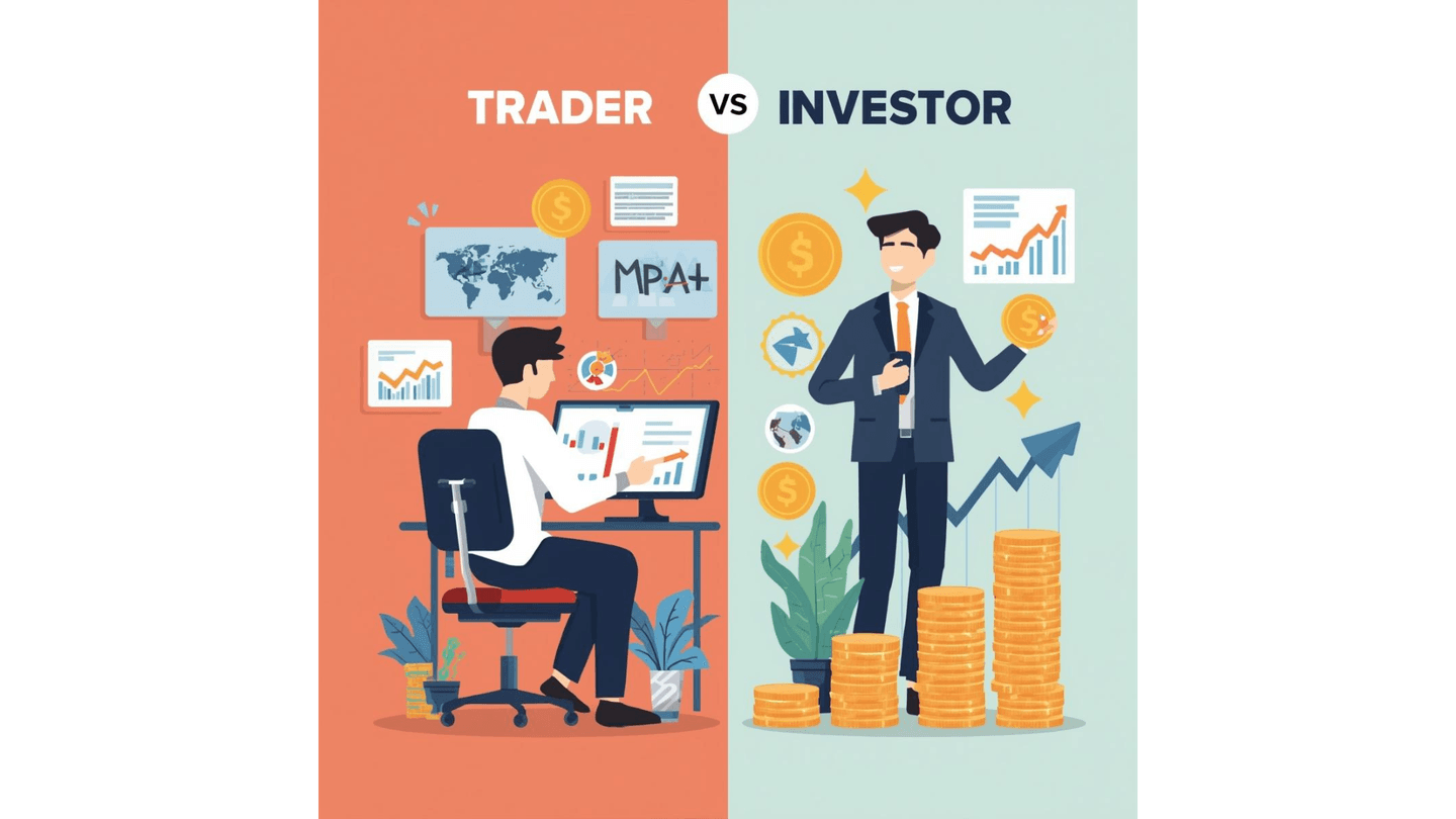 perbedaan investor dan trader