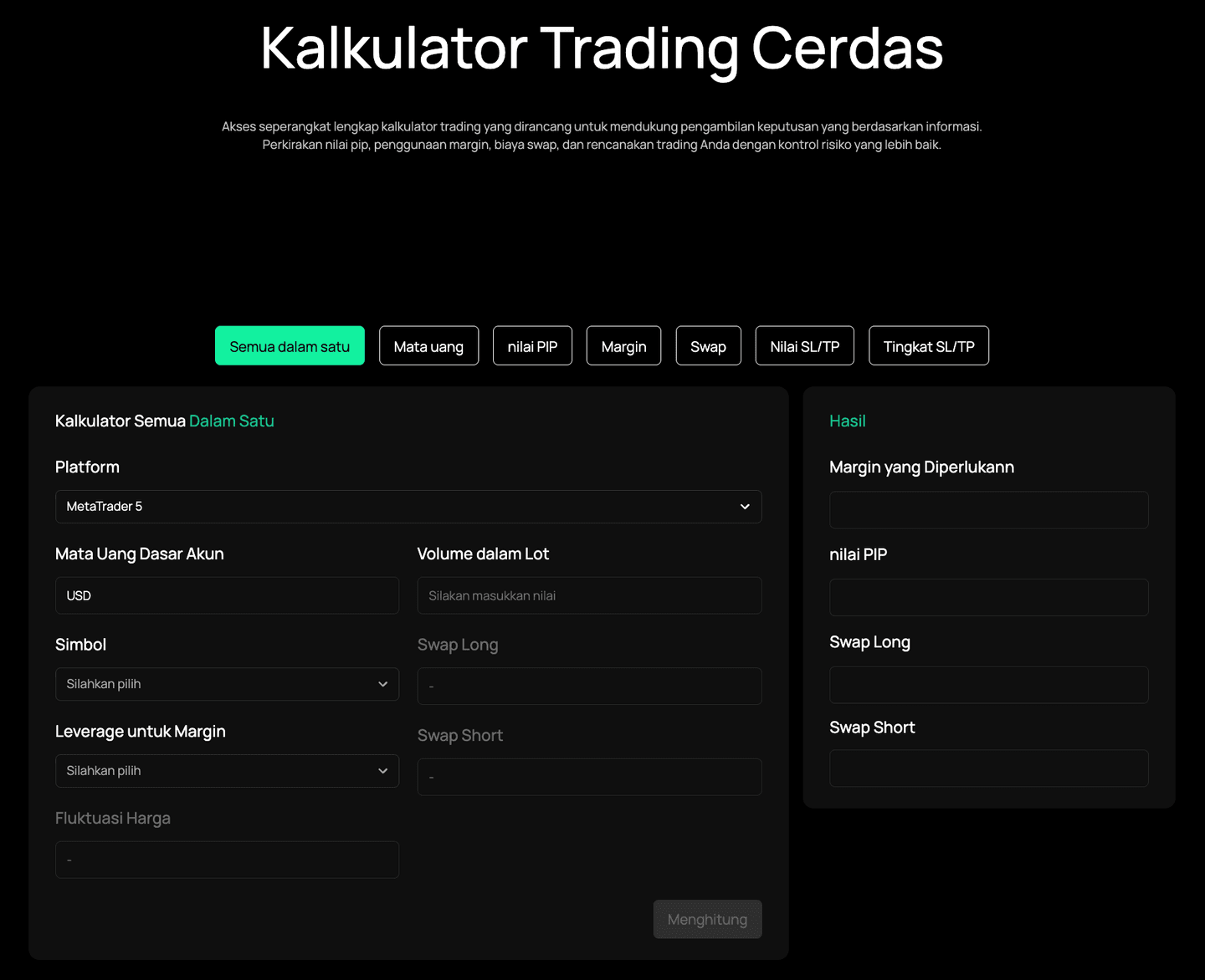 Kalkulator Trading