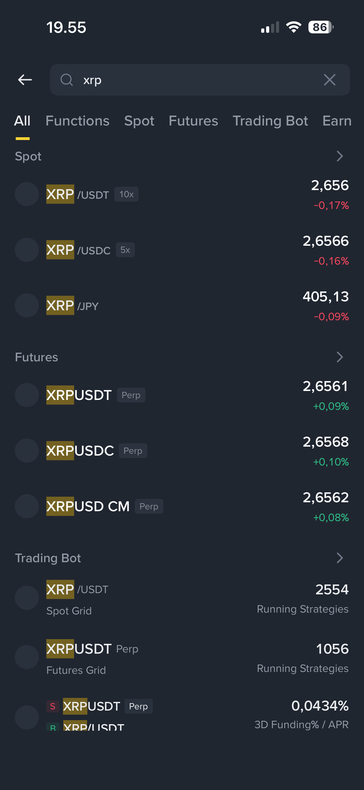 Beli XRP di Binance