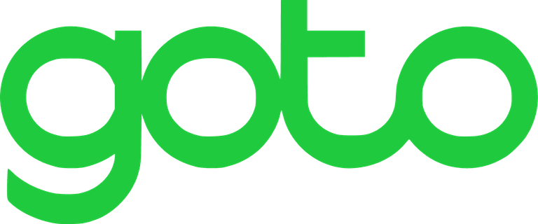 lambang saham Gojek Tokopedia (GOTO)