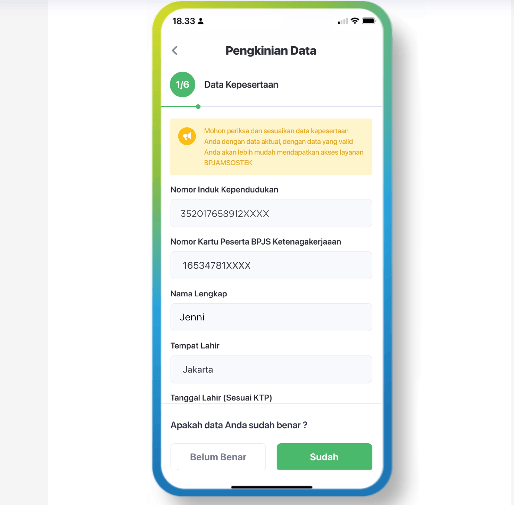 cara menggabungkan 2 saldo JHT