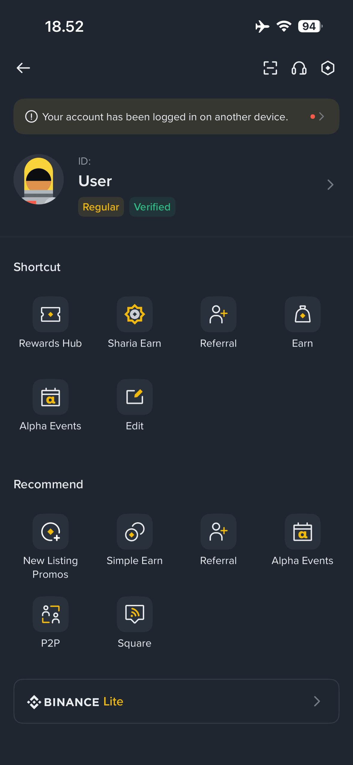 Investasi kripto halal di Binance