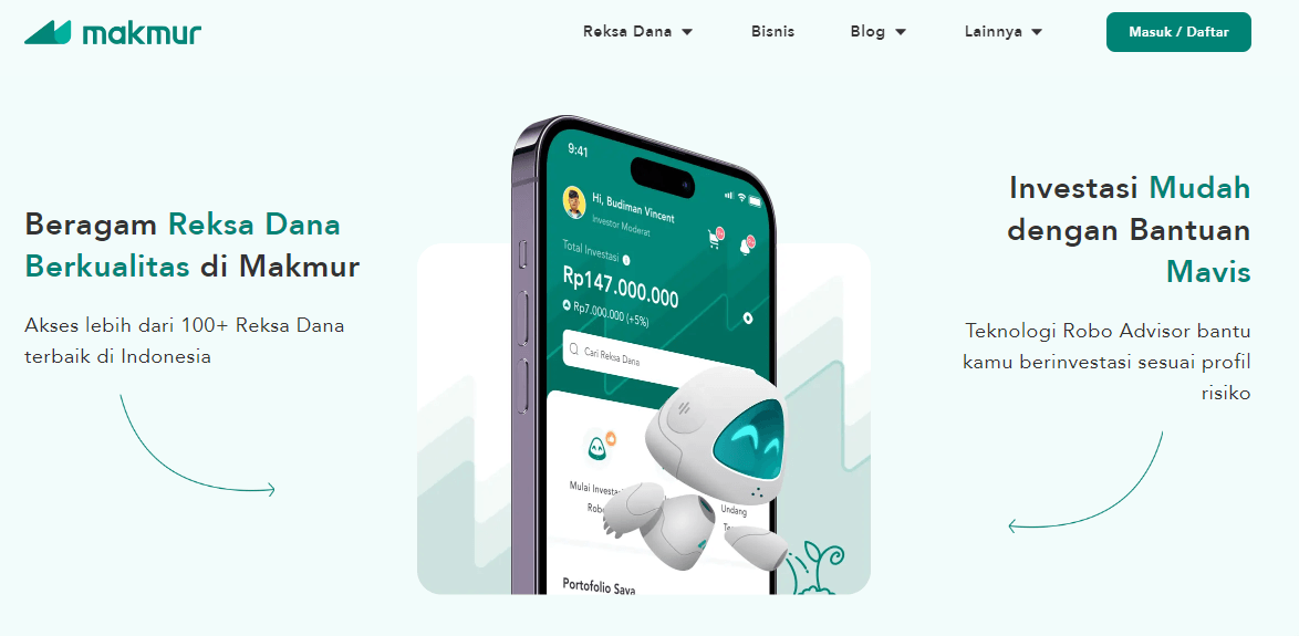 Pilihan reksa dana di Makmur