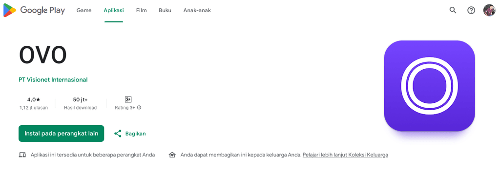 aplikasi dompet elektronik terbaik OVO