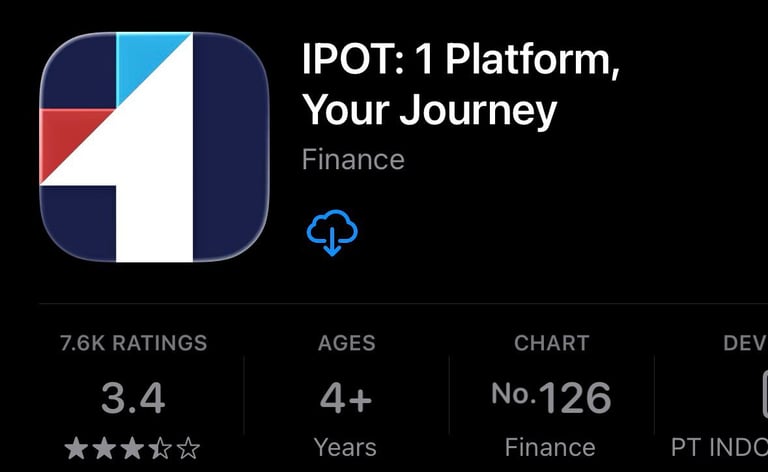 Ulasan IPOT di App Store (iOS)