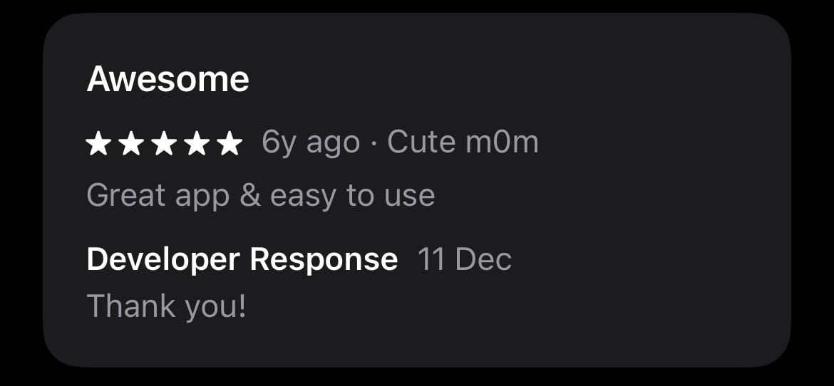 Ulasan positif IBKR di App Store