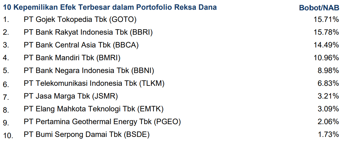 Top Holding ETF IDX ESG Leaders (XCEG)