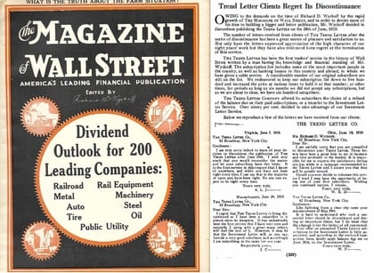The magazine of wall street