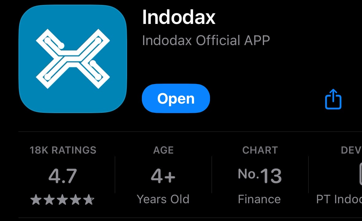 Ulasan aplikasi Indodax