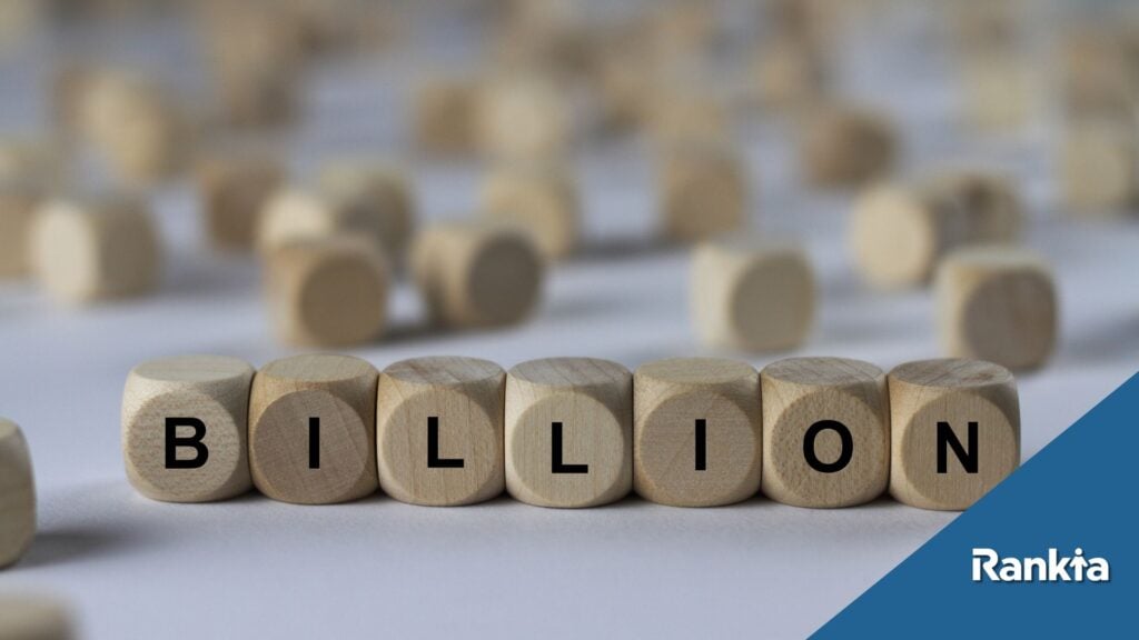 Jumlah nol dalam satu miliar Dolar dan Euro