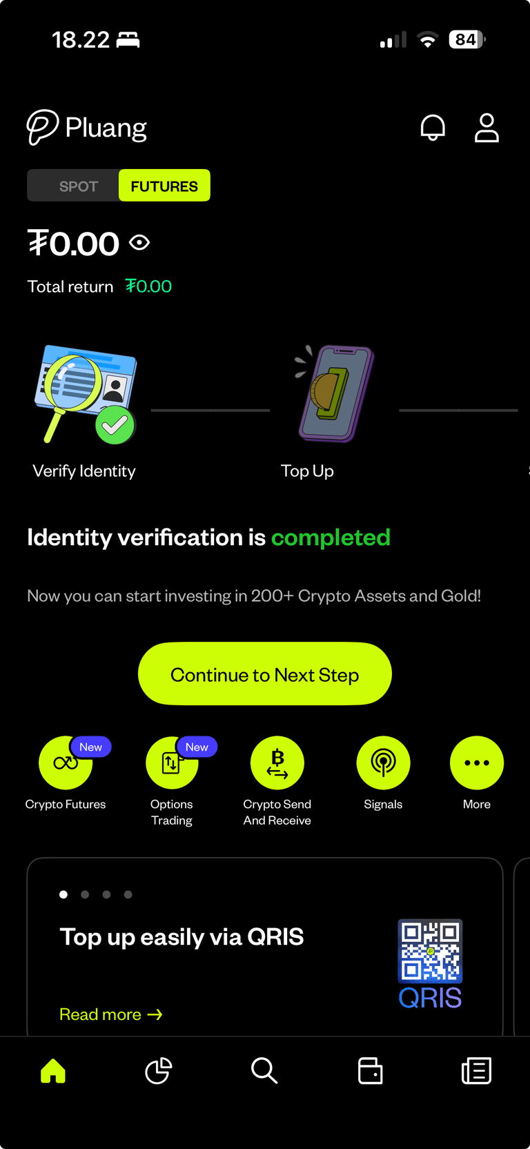 Buka akun di Pluang vs Indodax