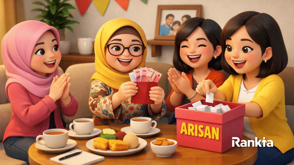 apa itu arisan dan perbedaannya dengan menabung