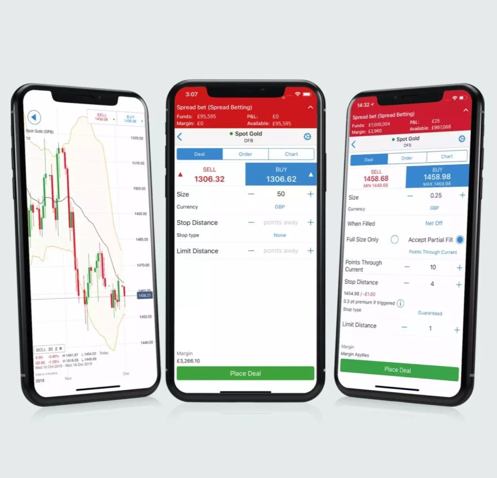Broker IG juga bisa diakses melalui smartphone (mobile version)