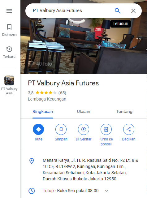 review broker valbury