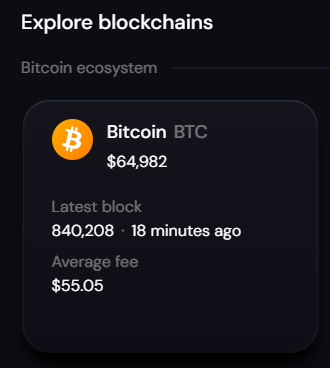 Pilih Bitcoin