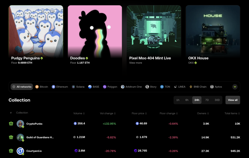 OKX DEX Services
